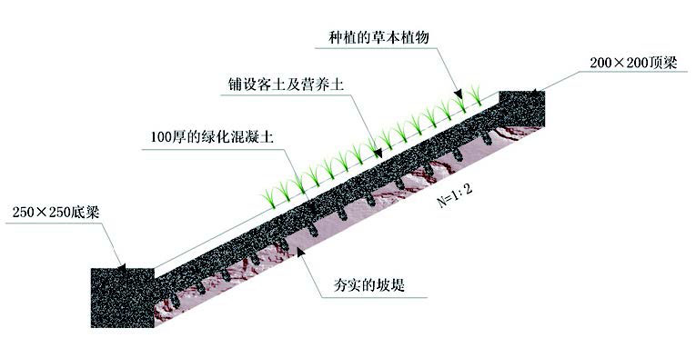 现浇绿化混凝土