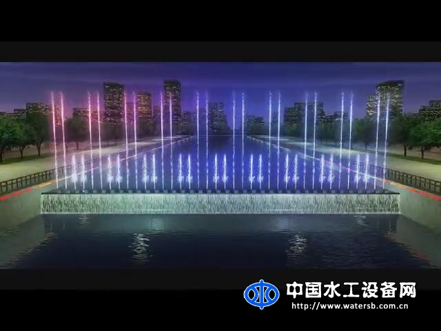 智能水景坝